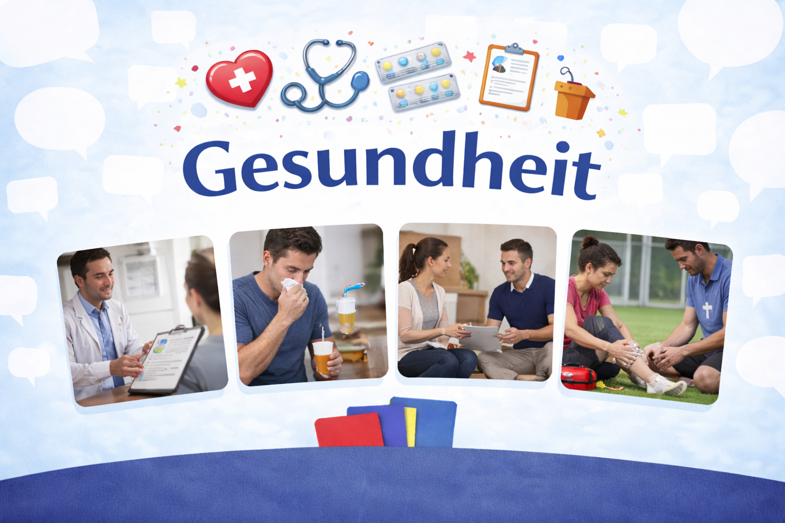 Gesundheit – Englischkurs bei Sprachregen