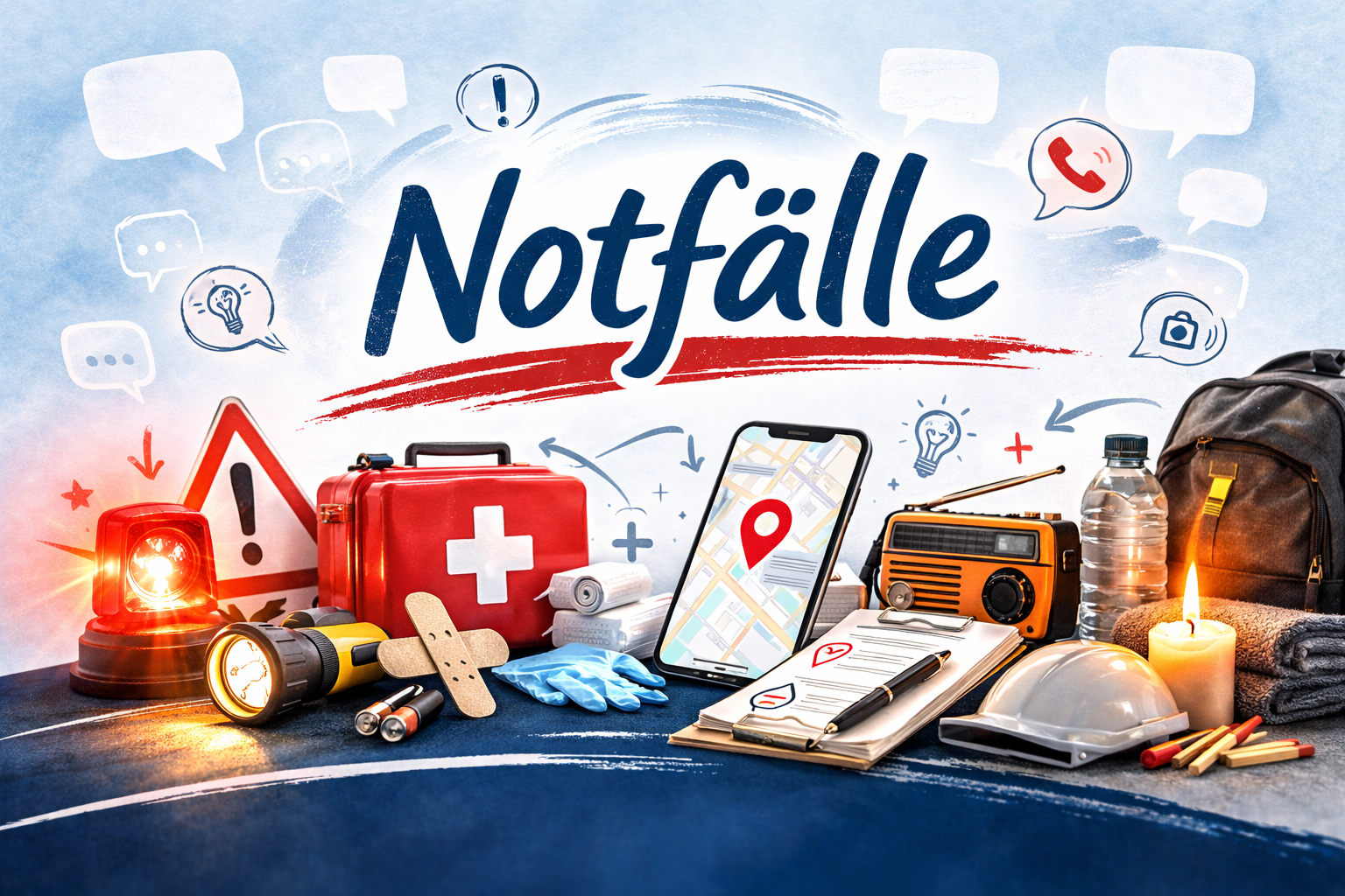 Notfälle – Englischkurs bei Sprachregen