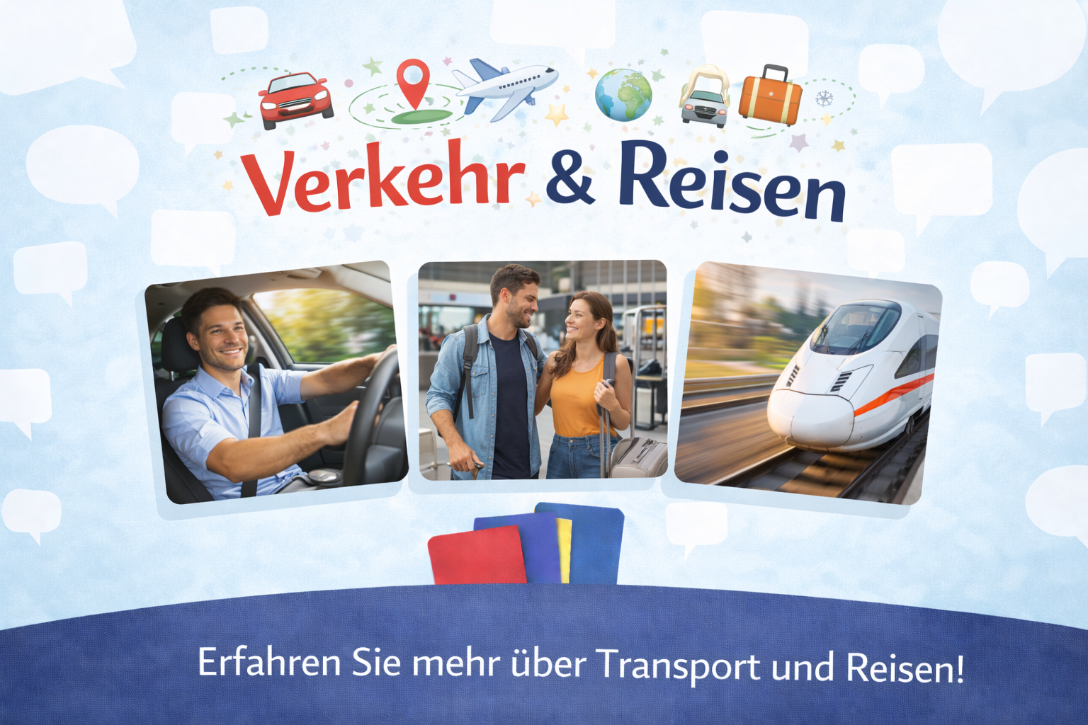 Verkehr & Reisen – Englischkurs bei Sprachregen
