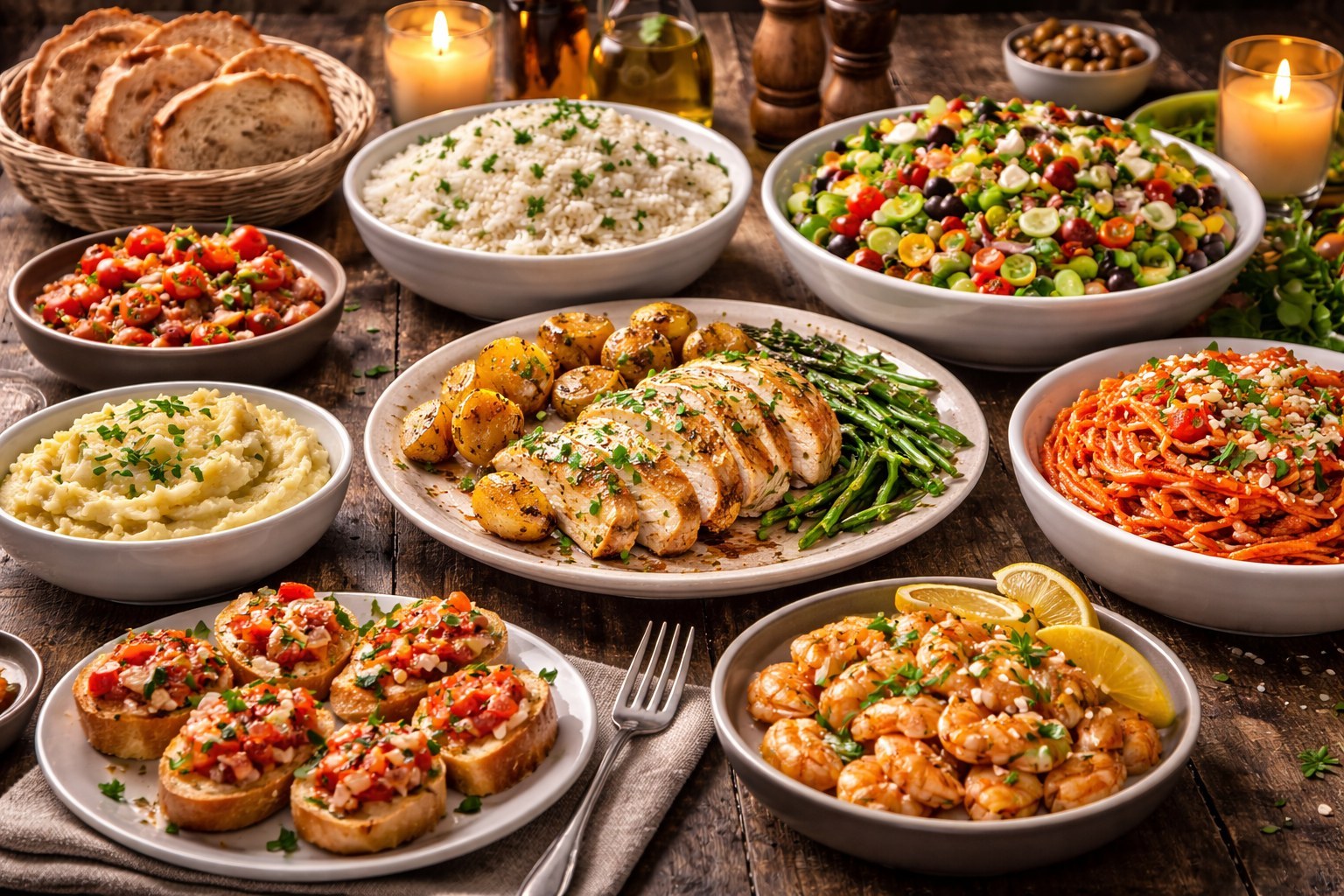 Abendessen – dinner Bild