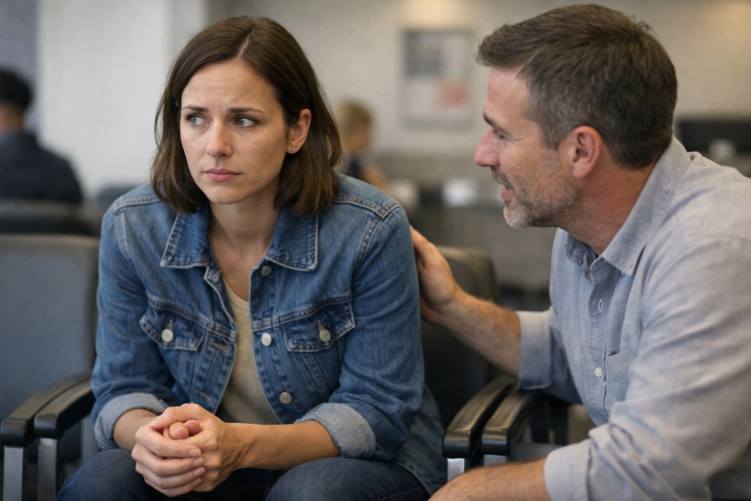 Angst – anxiety Bild