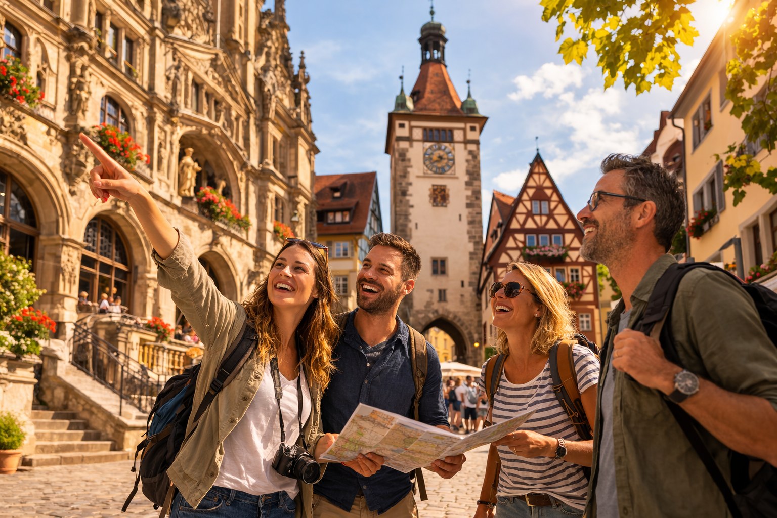 Ausflug – excursion Bild