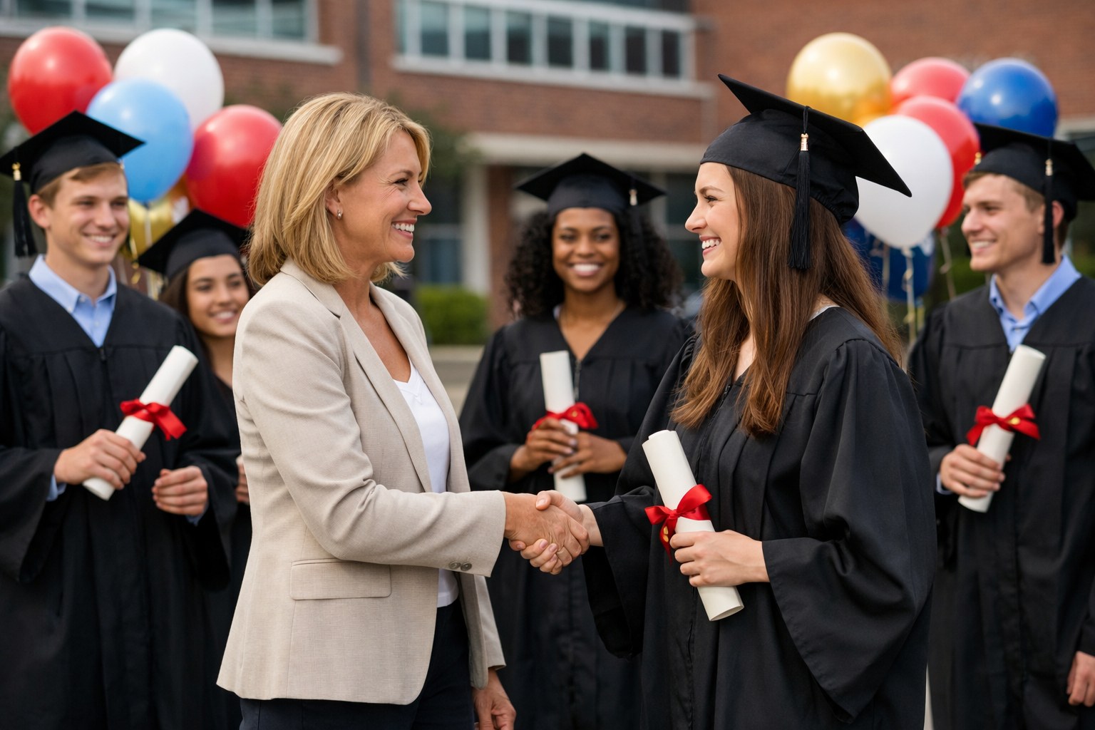 Abschluss – graduation Bild