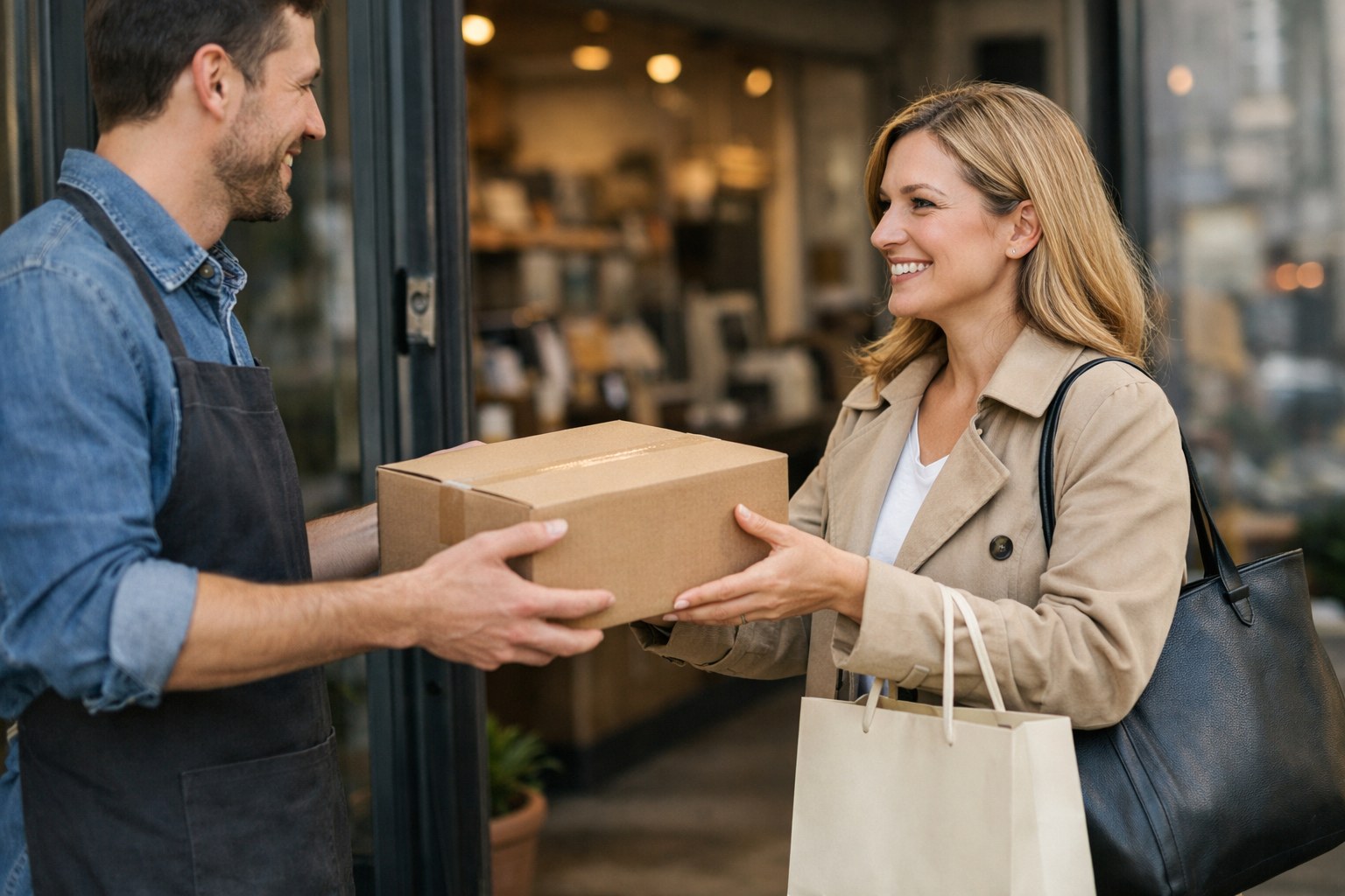 Abholen – to pick up Bild