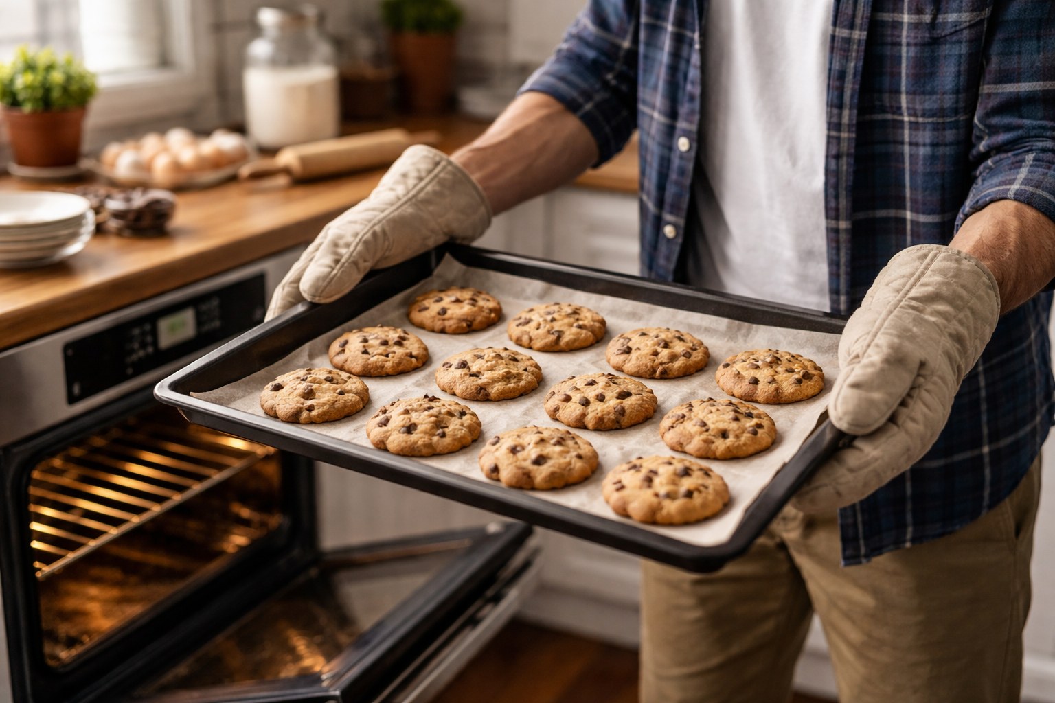 Backblech – baking tray Bild