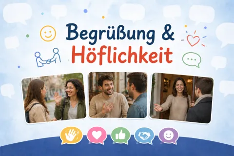 Begrüßung & Höflichkeit – Englischkurs bei Sprachregen