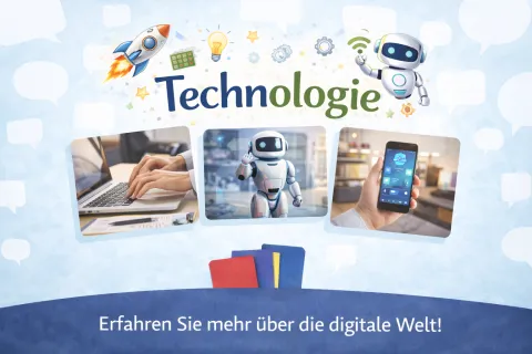 Technologie – Englischkurs bei Sprachregen