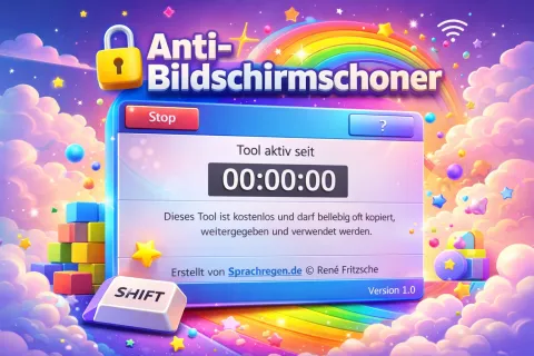 Anti-Bildschirmschoner – Aktivitäts-Simulator für Windows – Vorschau
