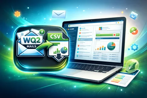 Mail2CSV – Outlook E-Mails, Postfachinhalte und Ordner als CSV exportieren – Vorschau 1