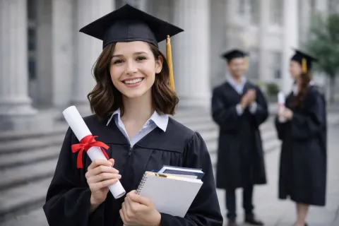 Abschluss – degree Bild