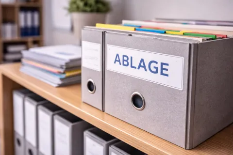 Ablage – in-tray Bild
